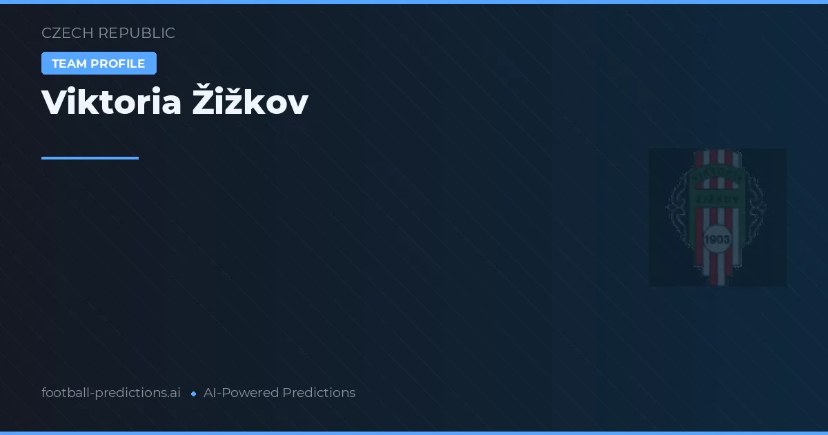 Viktoria Žižkov Prognoser & Statistik