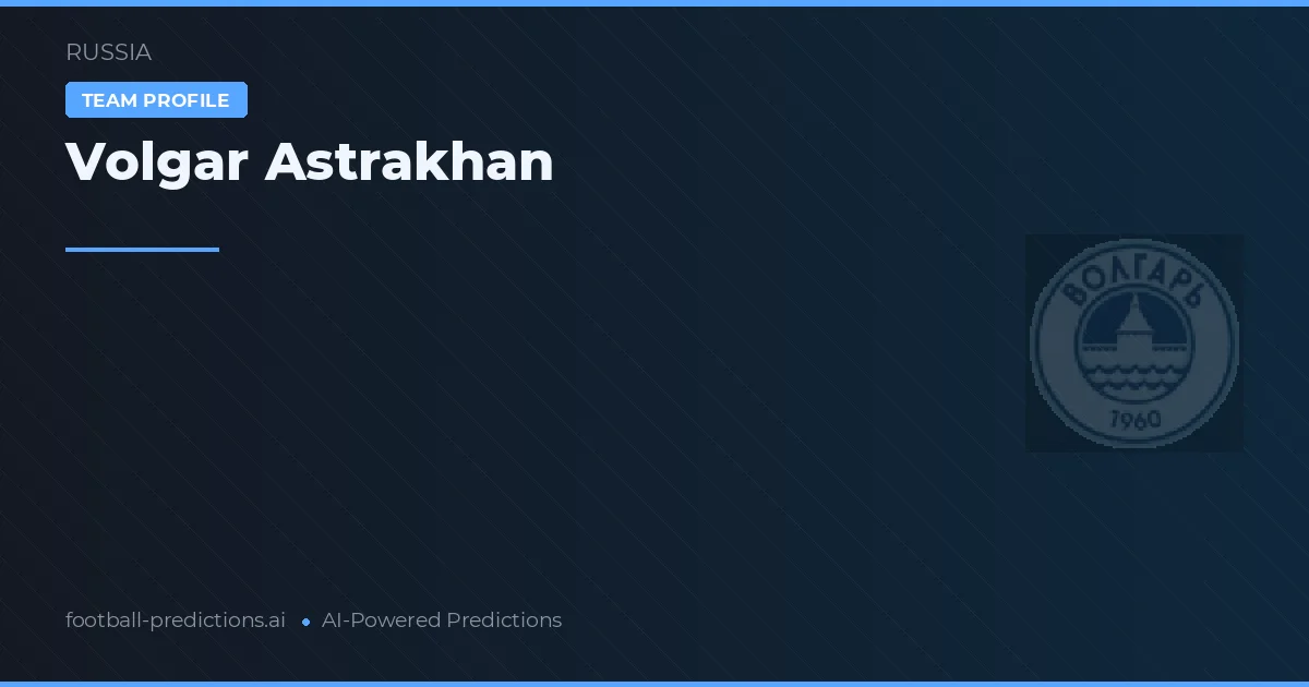 Volgar Astrakhan Prognoser & Statistik