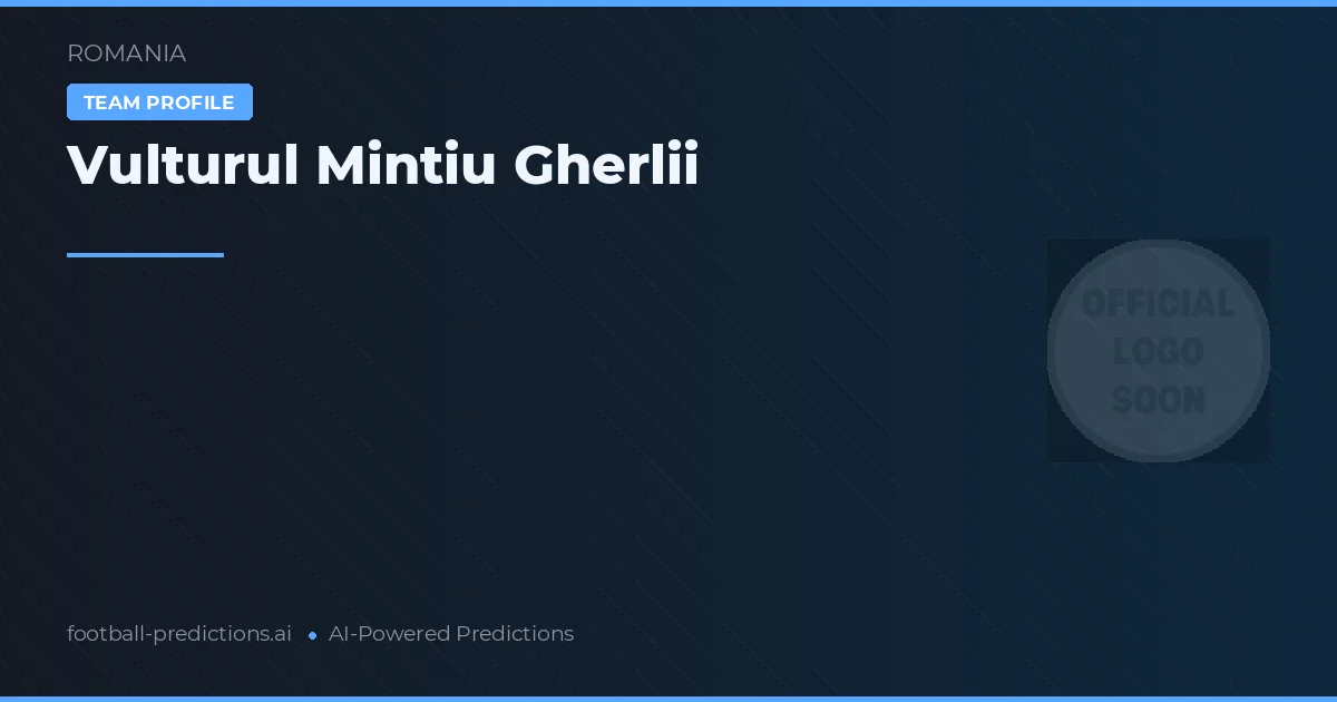 Vulturul Mintiu Gherlii Prognoser & Statistik