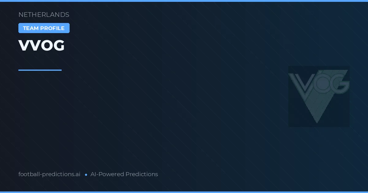 VVOG Prognoser & Statistik
