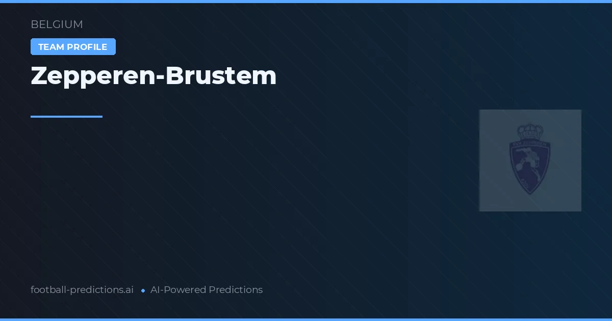 Zepperen-Brustem Prognoser & Statistik