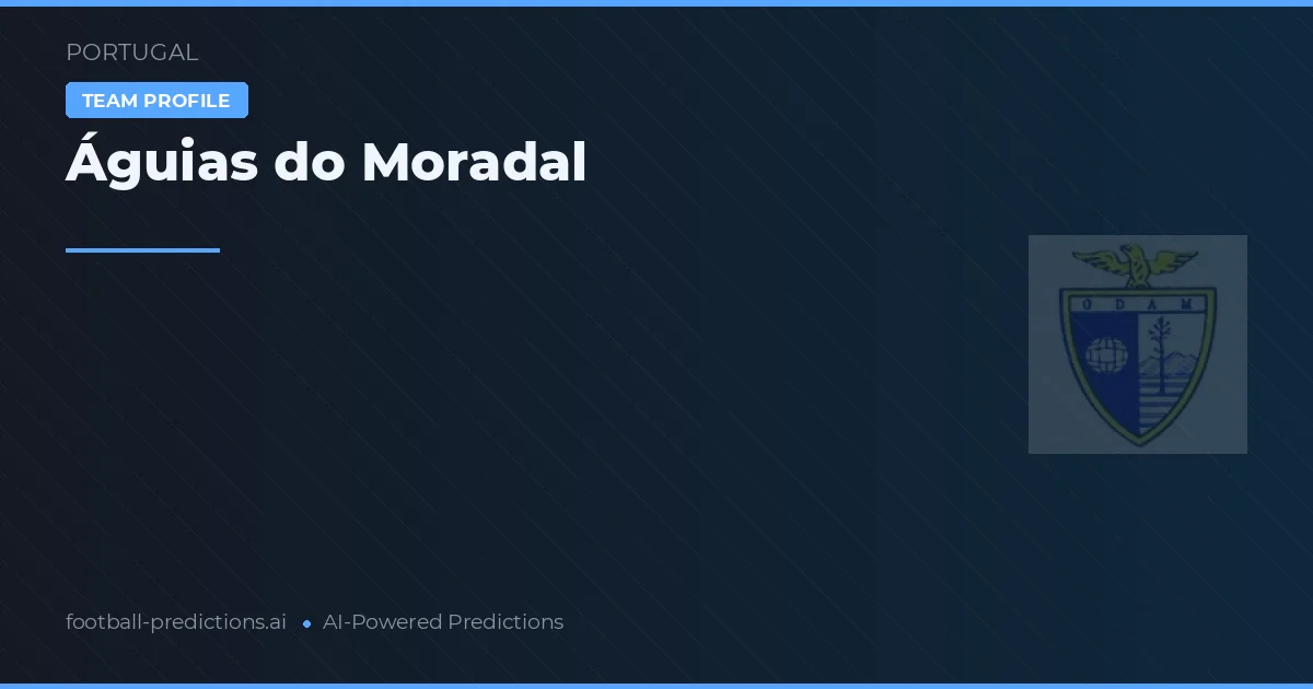 Águias do Moradal Prognoser & Statistik